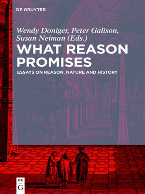 cover image of What Reason Promises